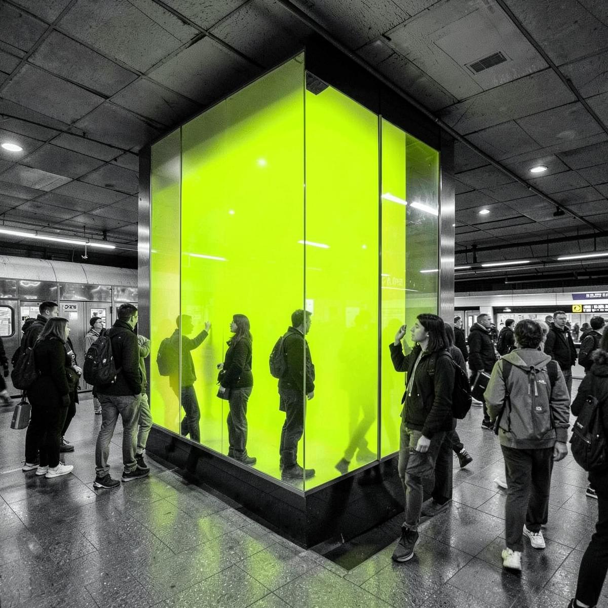 One Panel Different — conceptual beauty publicity idea