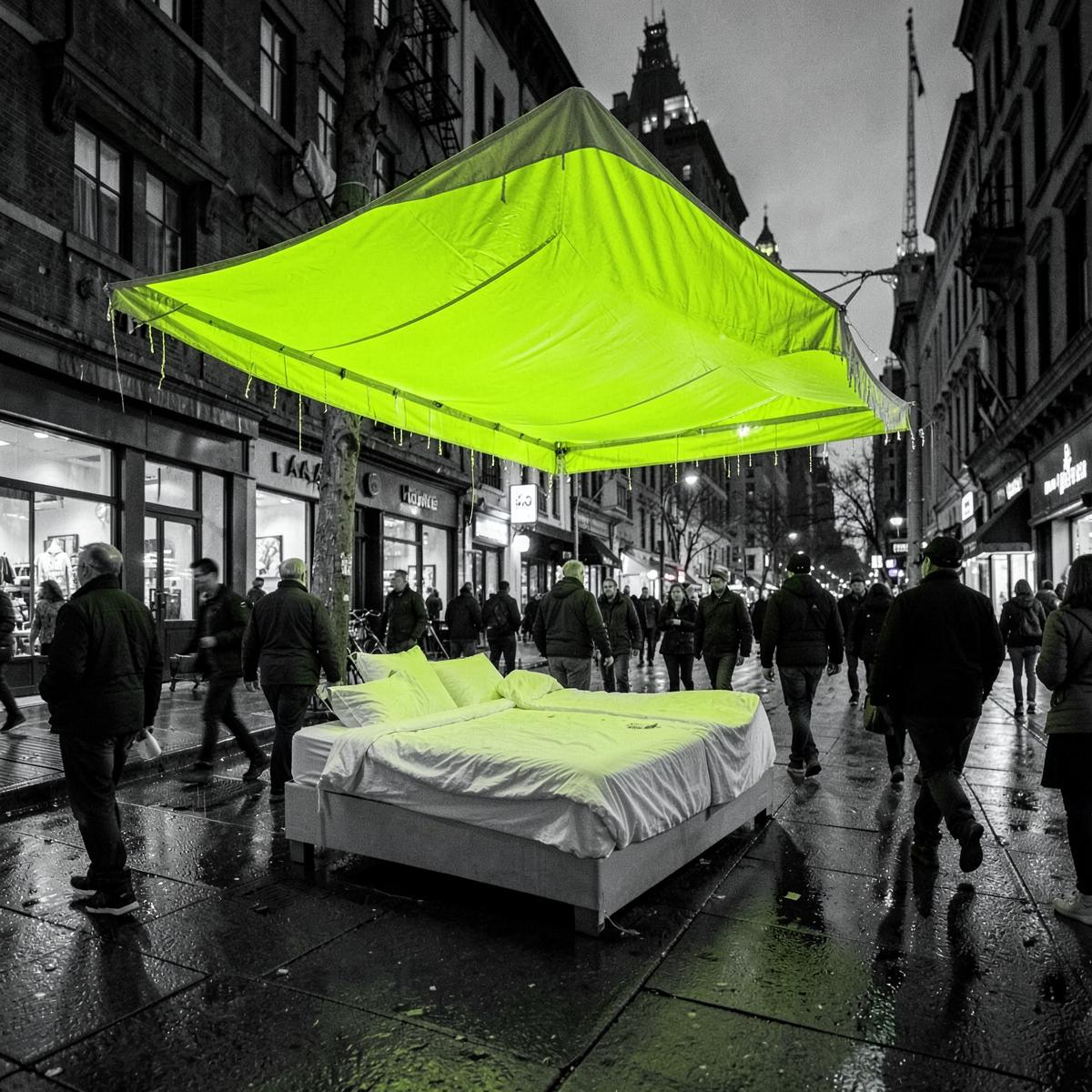 Check In Anywhere — conceptual hospitality publicity idea