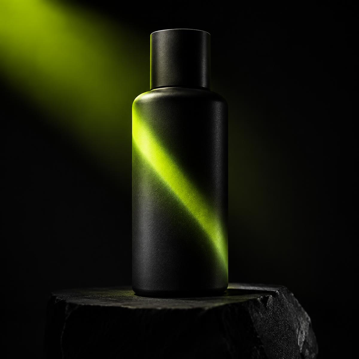 One Beam, One Bottle — conceptual personal care publicity idea