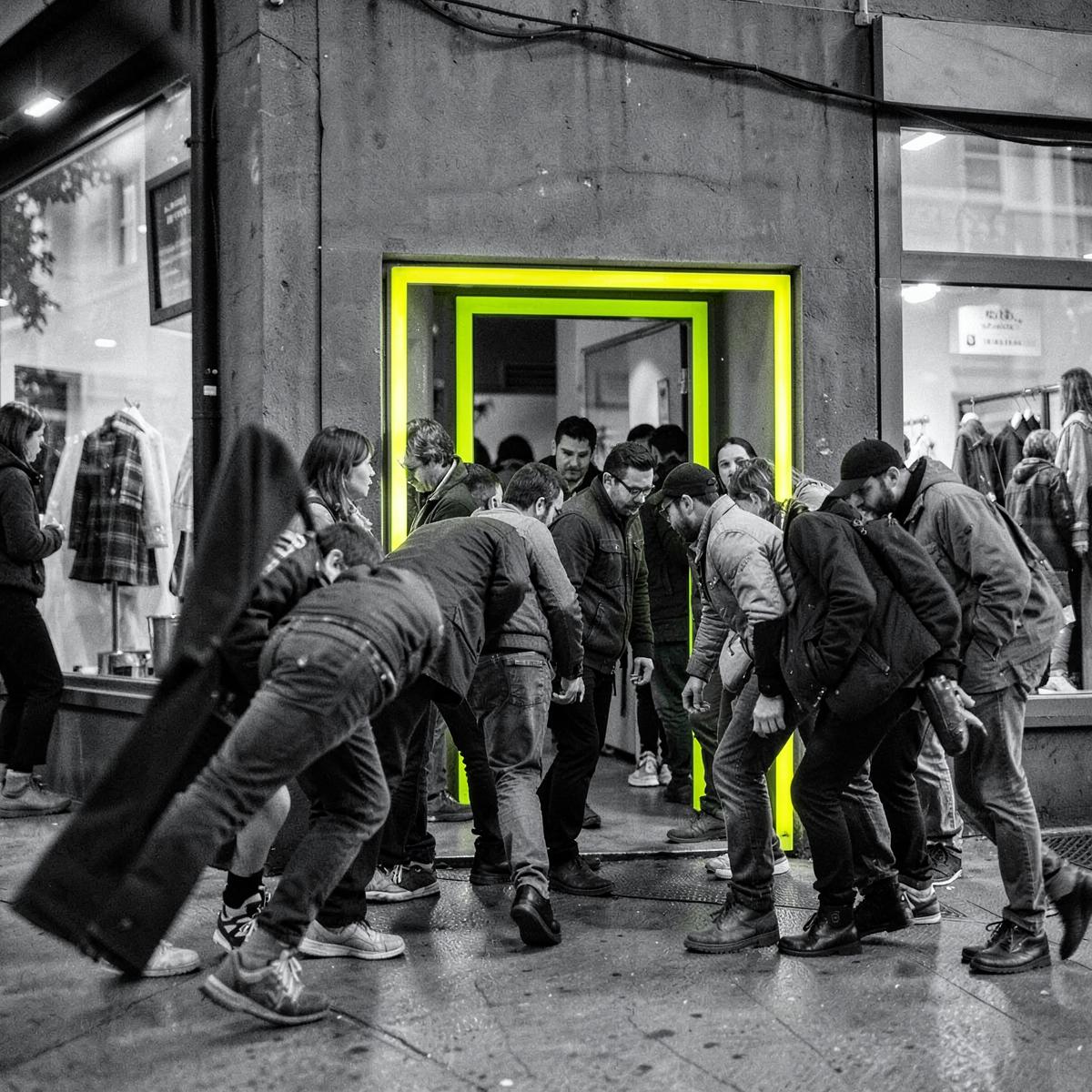 The Small Door — conceptual retail publicity idea